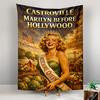 Tapestry Marilyn Monroe Before Hollywood Artichoke Queen Retro Painting Wall Hanging