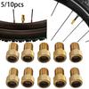 Get Your Bike Pumping with 5/10PCS Valve Adapters That Fit Several Valve Types