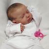 19palcové hotové reborn panenky spící LouLou již natřené celé silikonové vinylové nebo látkové tělo volitelná emulační panenka s ručně kreslenými vlásky pro děti