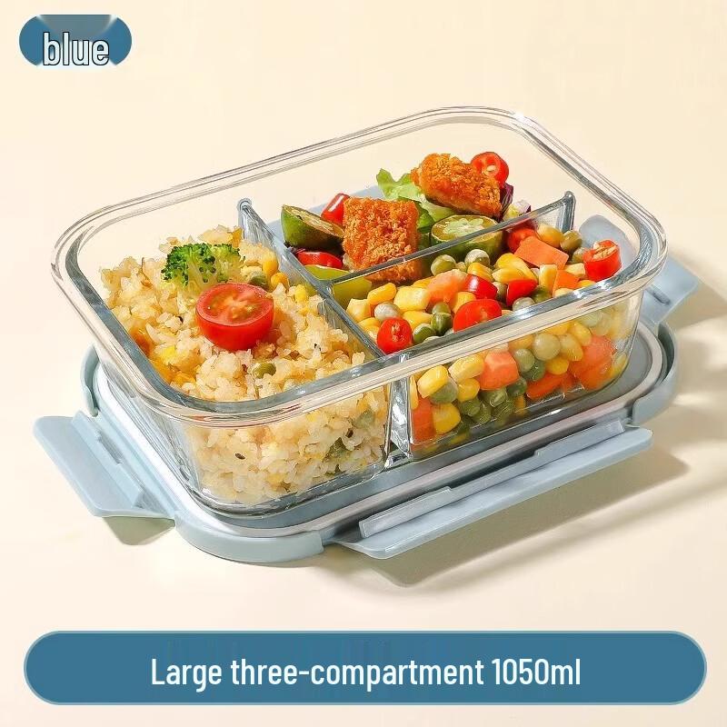 Microwave Safe Glass Bento Box