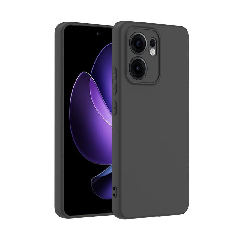 Applicable to OPPO Realme C71 black matte mobile phone case Realme C83 anti-fingerprint TPU leather case material case