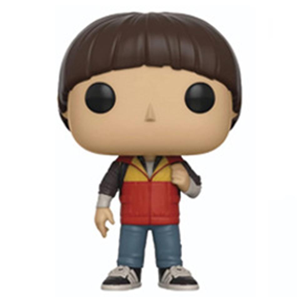 4 Stil Anime Fremde Figur Jane Ives/Will Byers/Mike Wheeler Actionfigur Cosplay Vinylornament Figuren Spielzeug Geburtstagsgeschenk