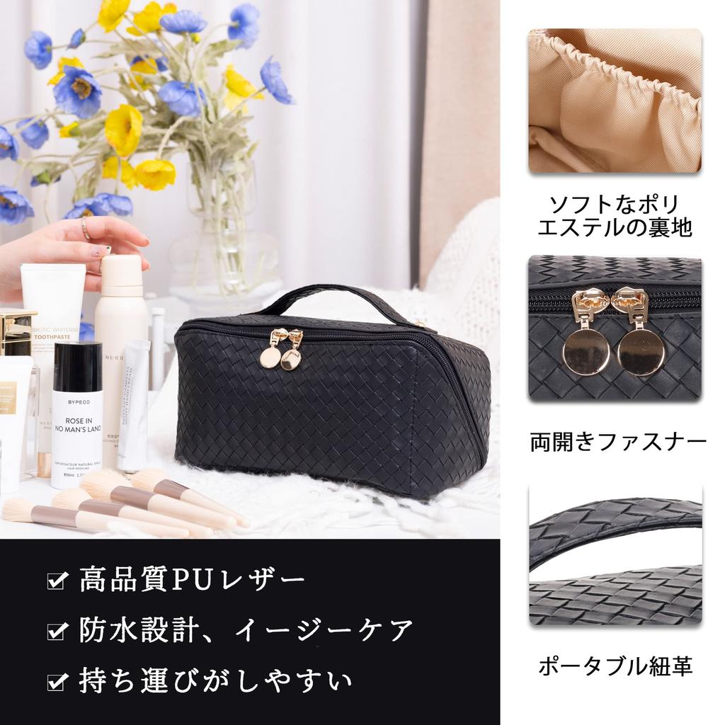 NEOVIVA Makeup Small Item Cosmetic Large Travel Makeup Cosmetic Storage Toiletry Bathroom Business Gift Pouch, Pouch, Pouch, Capacity, Pouch, Bag,