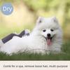 3-in-1 Pet Bath Comb Press Spray Soft Bristle Cat Grooming Brush Detachable with A Spray Bottle Pet Cleaning Comb