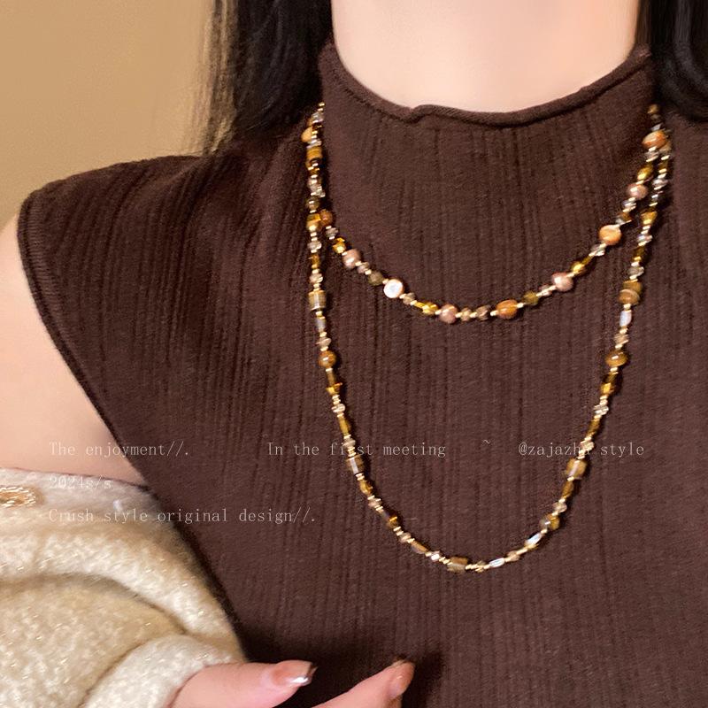 Women's Autumn and Winter Long Layered Vintage Necklace