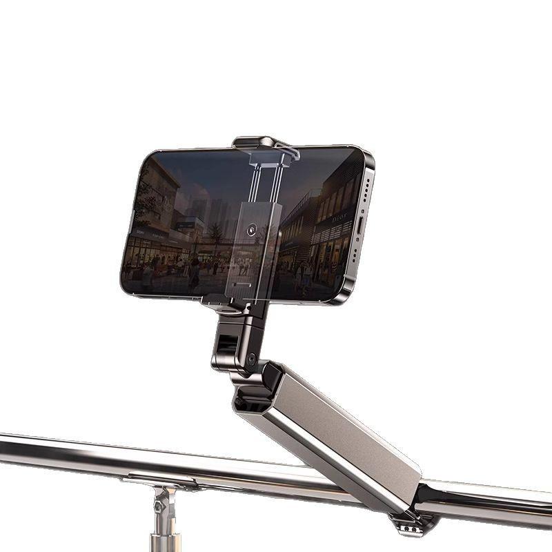 High-Speed Rail & Plane Travel Phone Holder: Portable, Foldable, 360° Rotation, Ideal for Selfies and Live Broadcasts On Trains.