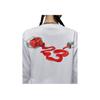 Jordan Brooklyn Fleece Casual Soft Crew Neck Pullover Long Sleeve Sweatshirt Women Tops White HV9371100