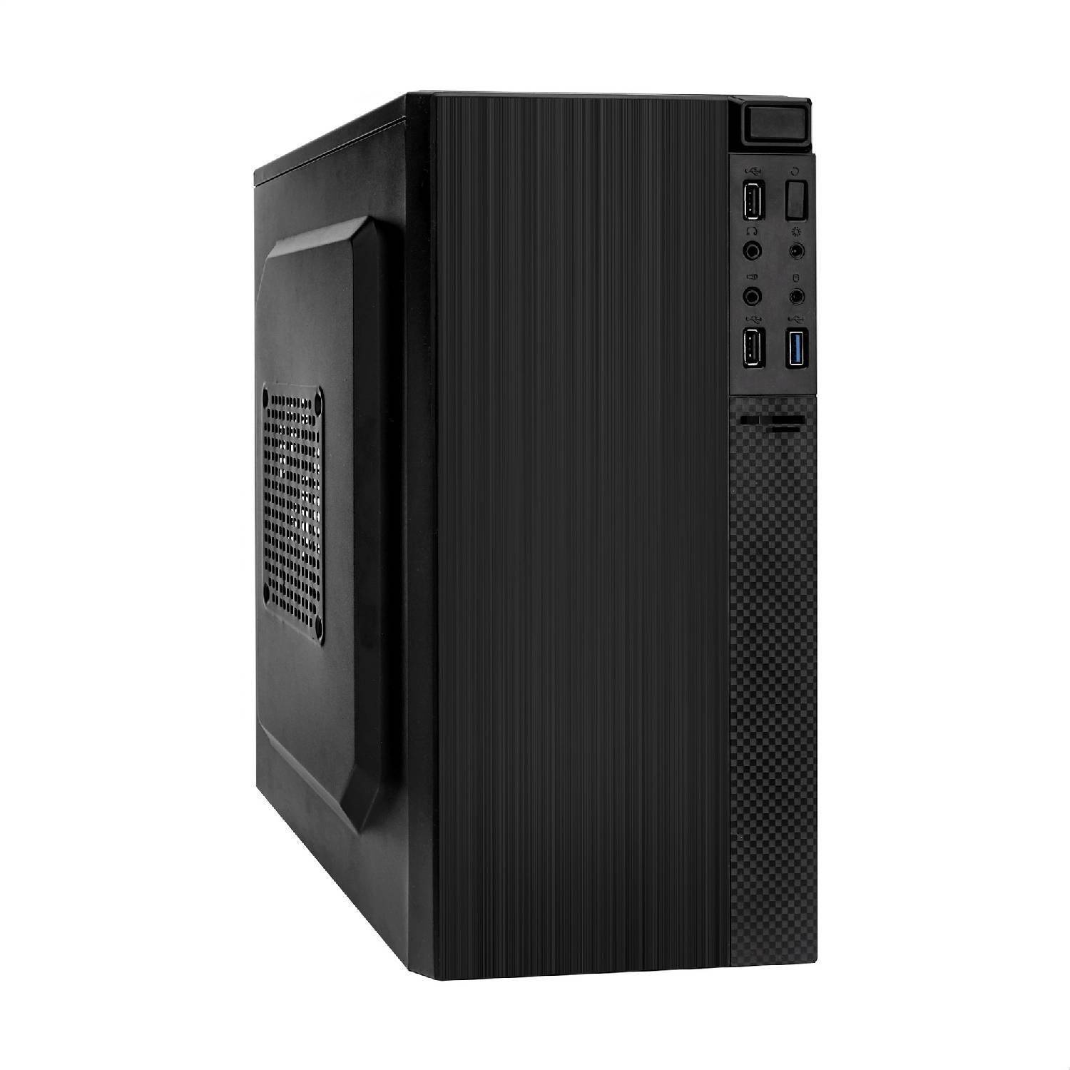 

Корпус системного блока Exegate Ex277807rus Baa-104u Black Matx 2 USB 1 USB3 0 Аудио