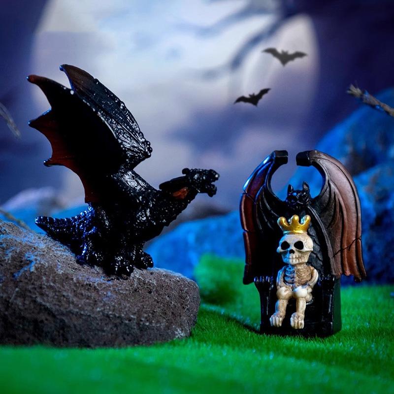 Halloween Spook Beeld Ornament Halloween Decoratie Bureau Accessoire Mini Kantoor Accessoire Kamer Decor