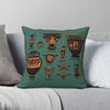 Ancient Greek Pottery Square Pillowcase Polyester Linen Velvet Creative Zip Decorative Throw Pillow Case Car Cushion Cover
