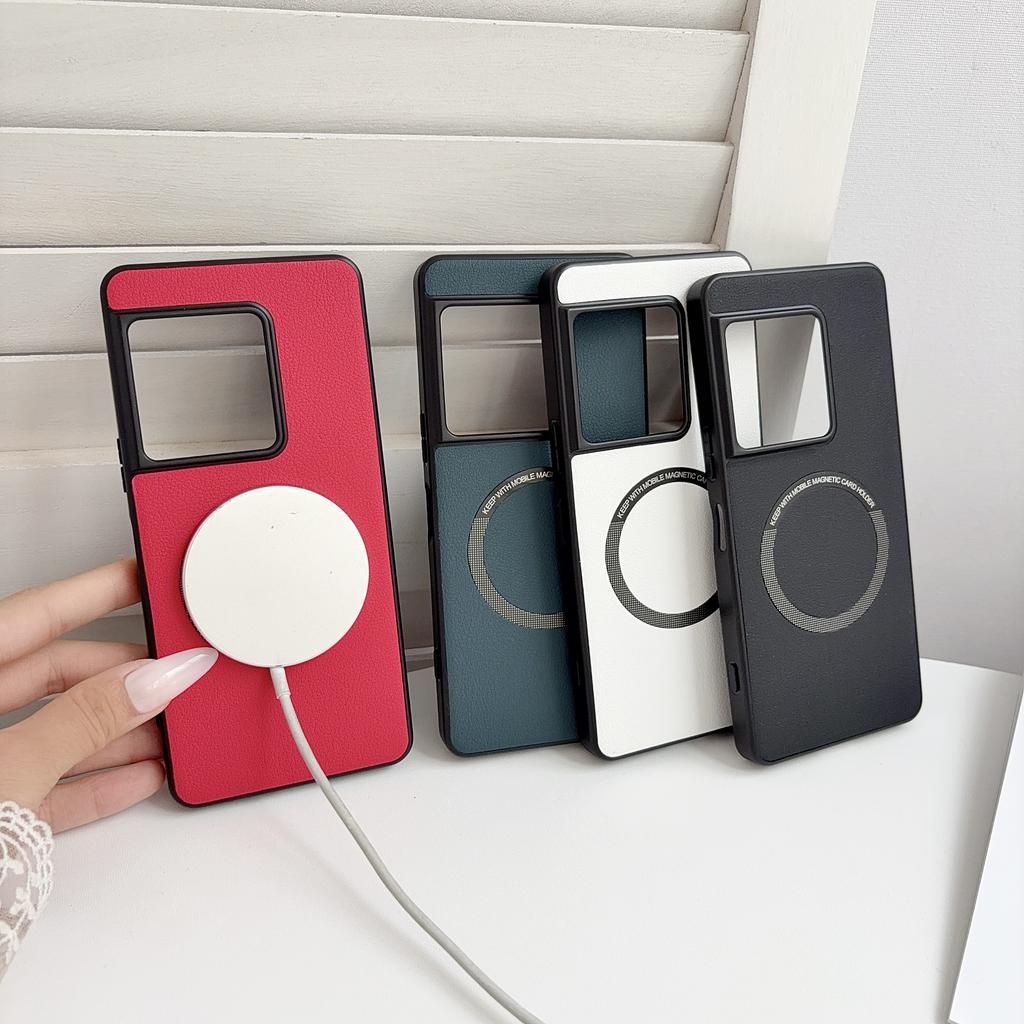 For Sony Xperia 1 VIII Case Stylish Vegan Leather Textured Magnetic Anti-Slip Shockproof Cover For Sony Xperia 1 VIII Funda