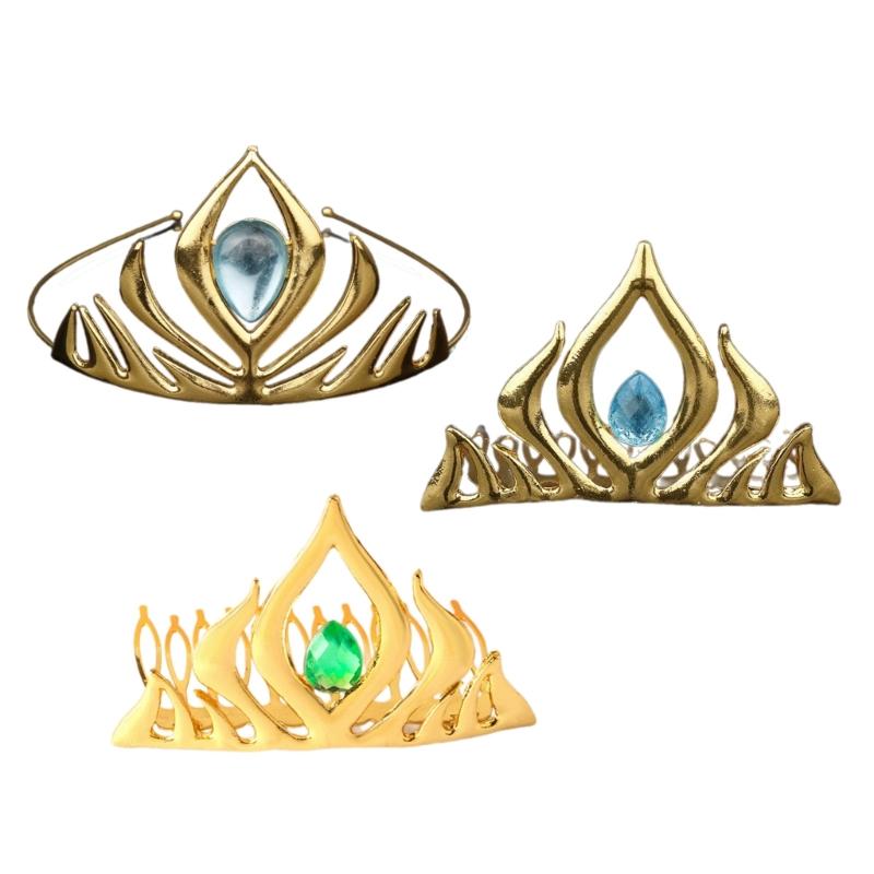 Kronen Kristall Tiaras Handgefertigt Cosplay Tiaras Stirnbänder Haarreif für Maskeraden