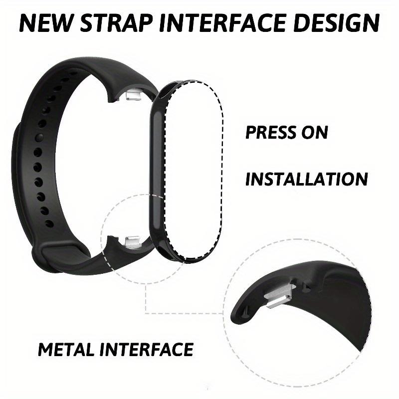10 szt. Pasek do zegarka dla Xiaomi Mi Band 10 9 8 Silikonowa bransoletka dla XiaoMi Band 10 Pasek na nadgarstek dla mężczyzn kobiet