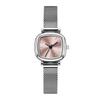 Small Square Watch for Women Fashion Stainless Steel Mesh Strap Quartz Watches Ladies Luxury Gift Wristwatches Dropshipping