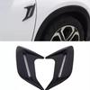 Car Front Bumper Decor Sticker Side Air Vent Car Splitter Wing Spoiler Canard Car decoration Universal