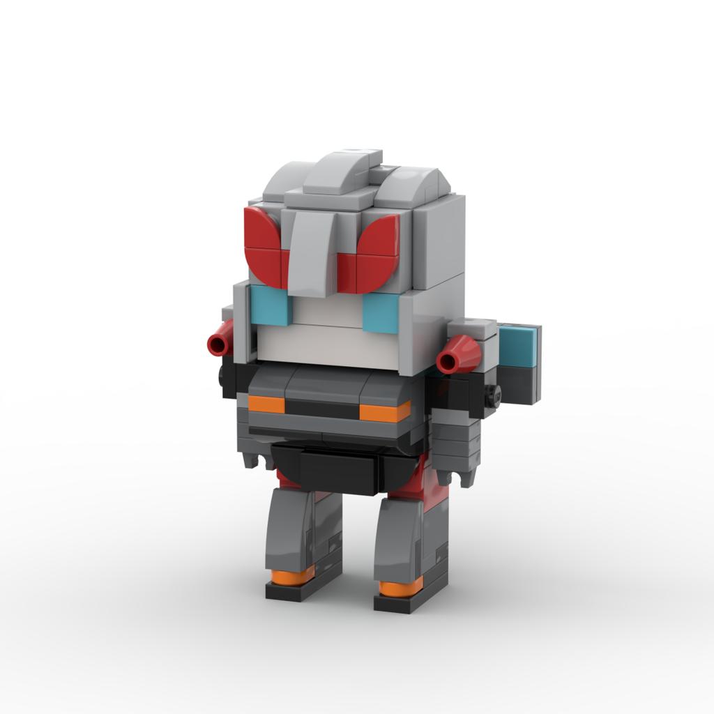*Transform Auto Robot Brickheadz * Star Scream Jazz Prime DIY Enlighten MOC Block Brick set,Compatible With