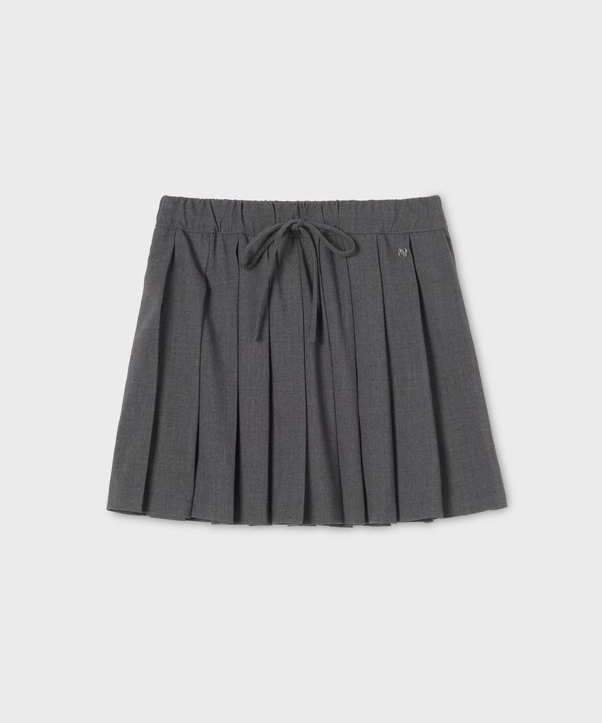 Who.A.U Spring Pleats Skirt / Whwhg2482F