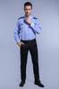Madrugada Police Officer Cosplay Dandy Police Costume for Size S597 Men, (Large, Blue)