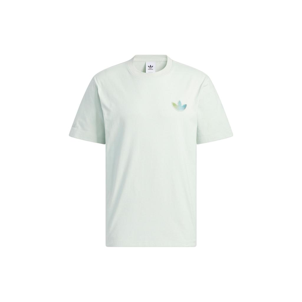 Adidas Originals T Shirt Men's Linen Green IK8682
