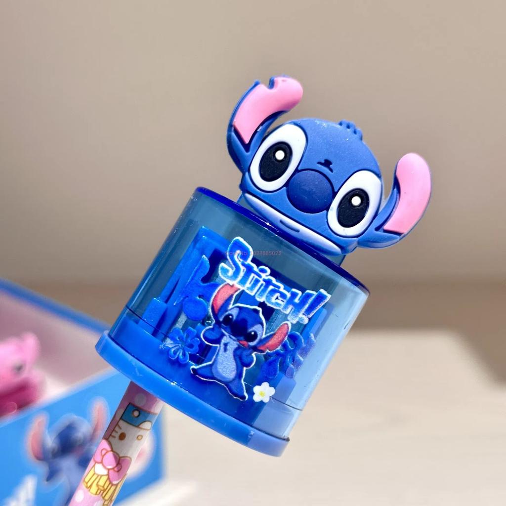 Disney Stitch Doll Pencil Sharpener, Cute Cartoon Student Pencil Sharpener, Lilo & Stitch Stationery, School Supplies