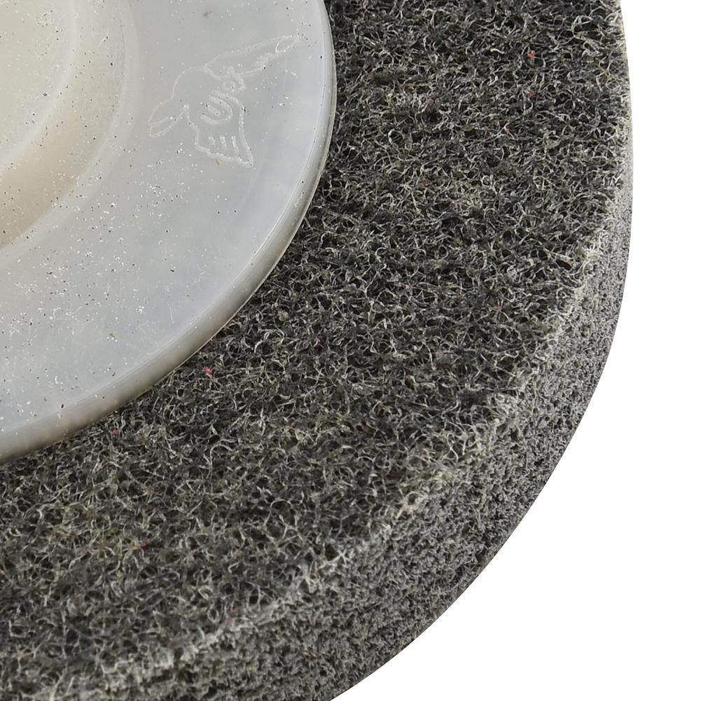 100mm Nylon Fiber Polishing Buffings Wheel Pad Disc For Angle Grinder Useful