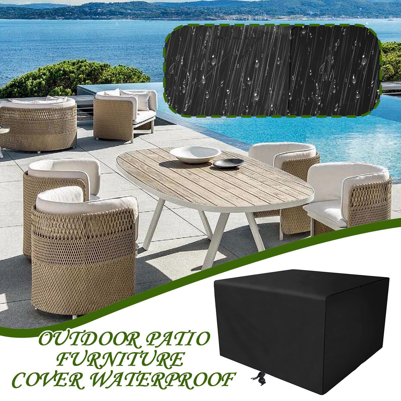 

Outdoor Table Cover Rectangular Waterproof Protector Waterproof Outdoor Dining Table Cover For Garden Yard Backyard Farm Lawn China Mainland