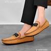 Spring and Summer Oversized Bean Shoes, Casual Men's Shoes, Lazy Driving Shoes, Fashionable and Breathable Shoes