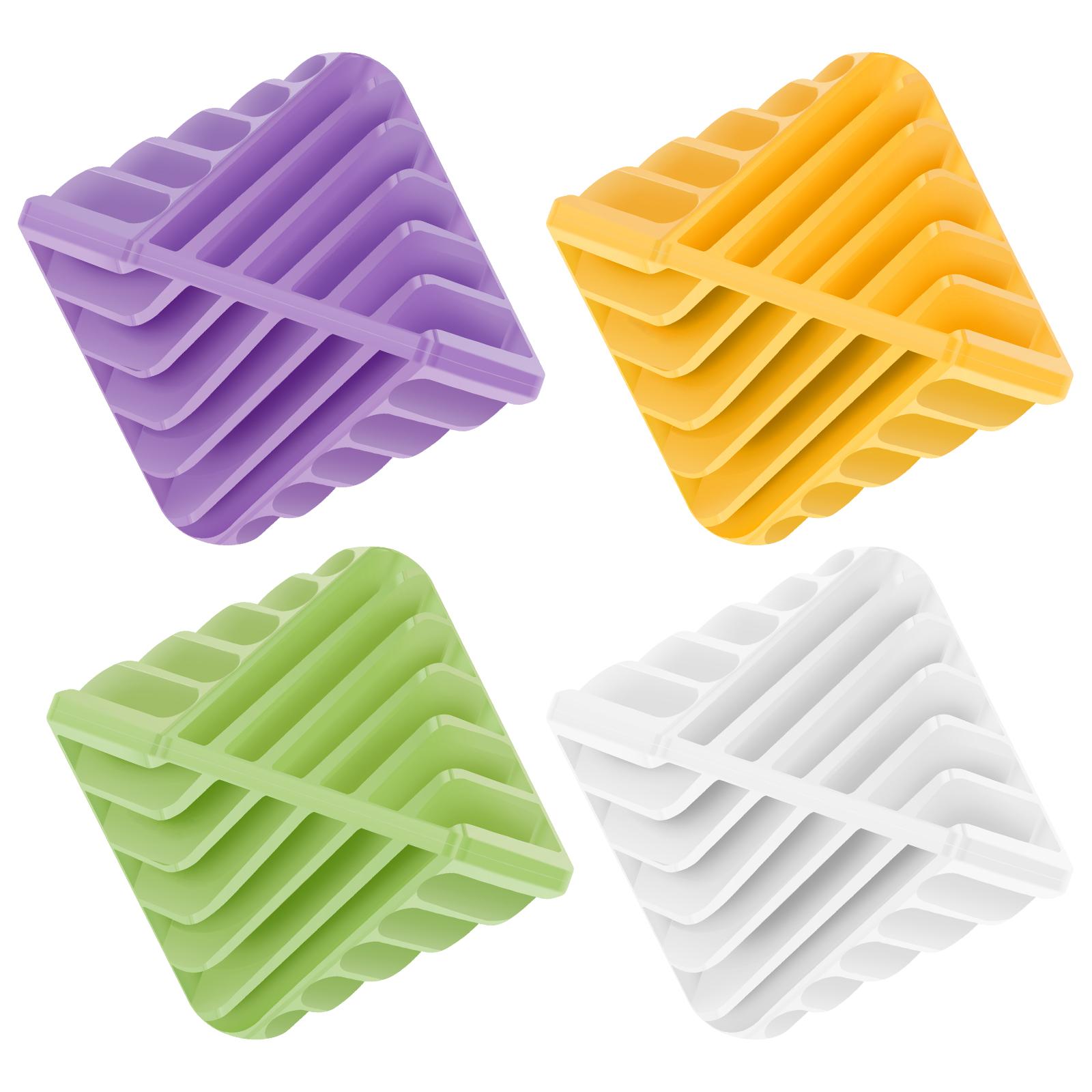 4 Pcs Magic Laundry Balls Anti-Entanglement Strong Stain Removal Reusable Washing Machine Fabric Cleaning Balls