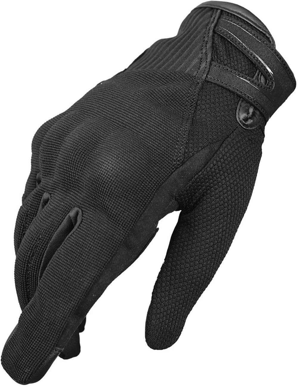 

Kaedear Motorcycle and Mesh Protector Smartphone Touch Unique Fingertip Stitching Gloves, Spring, Summer, Autumn, Gloves, Compatible, Technology, чёрный