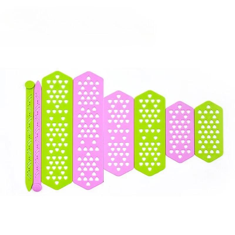 Återanvändbar Hårklämma för Permanent Hårrullar Stylingkuddar Isolerande Spårlösa Ark Varma Och Kalla Permanentstavar Hårfrisörsalong Permanentverktyg