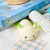 Cute Salamander Squeeze Toys Creative Stress-relieving Cartoon Axolotls Fidget Squishies Mochi Figet Venting Peculiar Gifts
