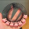 3 Pezzi Bambini Y2k Stella Colorato Pettine per Capelli Cerchietto Rotto Fermagli per Capelli Coniglietto Cuore Carino Copricapo Principessa Ragazze Accessori per Capelli