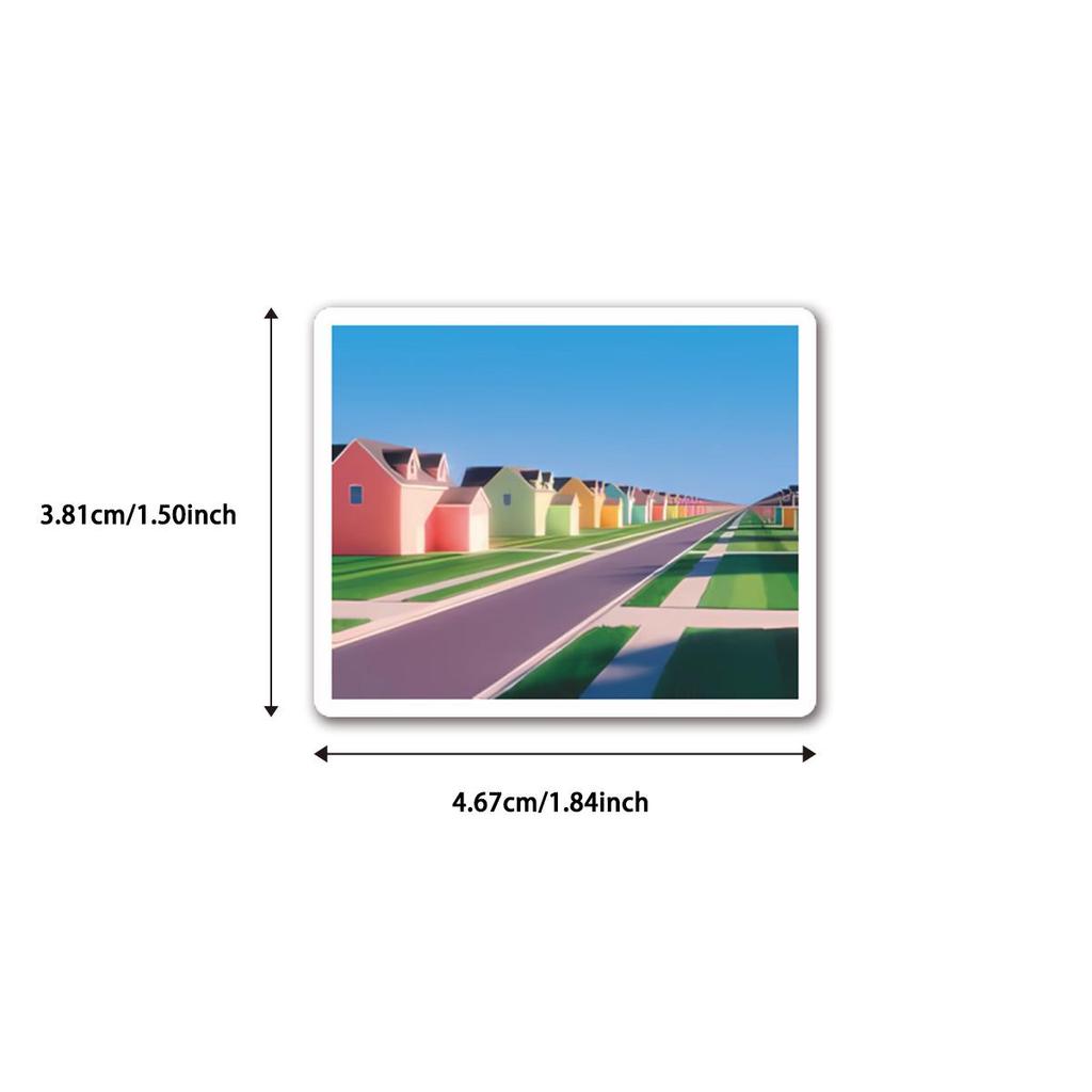 Pegatinas Estéticas Dream Core - 54 Hojas Decorativas para Patinetes, Equipaje y Portátiles