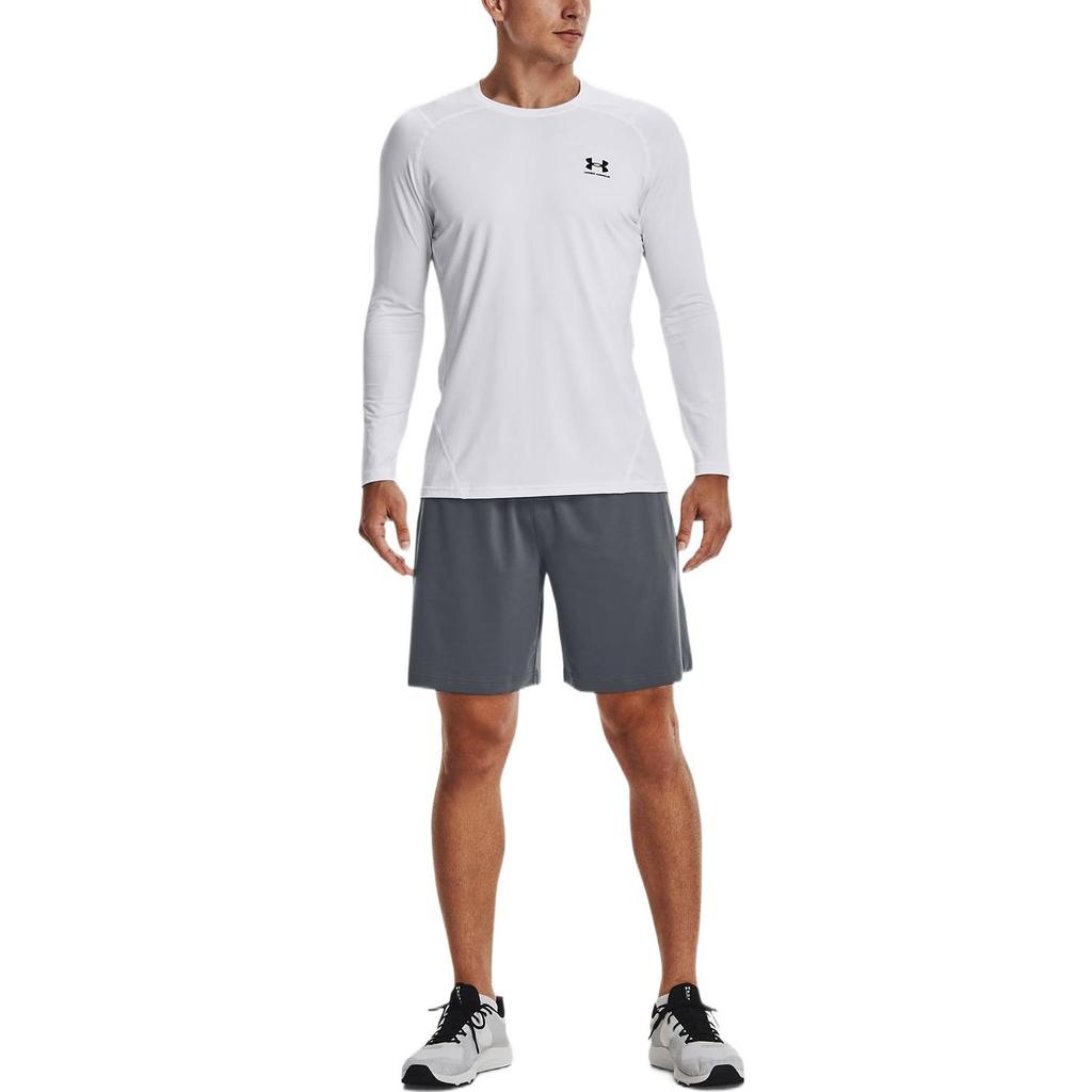 Under Armour Breathable Solid Training Shorts Men Shorts Gray 1361513-012