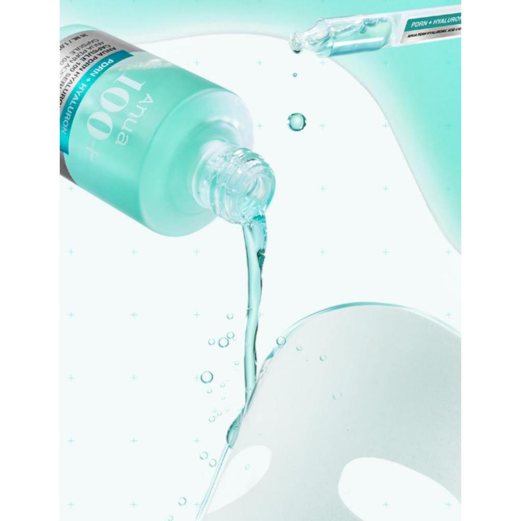 [ANUA] PDRN Hyaluronic Acid Capsule 100 Serum Mask Sheet 23ml x 10ea
