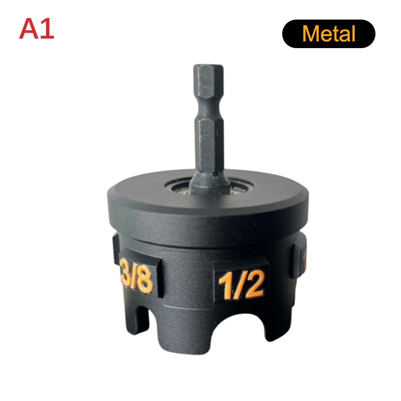 Portable Nut Extractor Tool Quick Removal Nuts And Bolts For Threaded Rods And Nuts In 1/4", 3/8" And 1/2" Sizes Nut Extractor