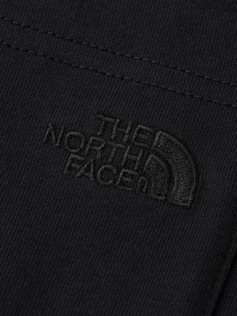 The North Face FD Flower Logo Size Long Sleeve Cut and Sew Size Tee, Black, M, T-Shirt, L/S