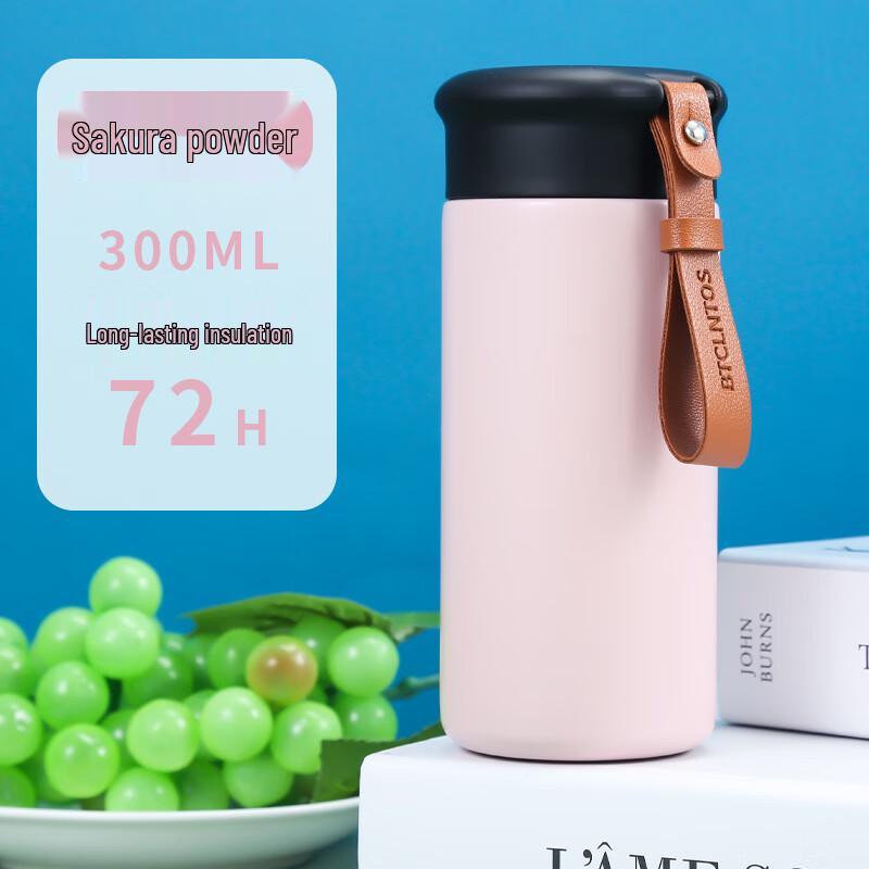 BEANBEANLOVE Mini 316 Stainless Steel Thermos with Tea Infuser