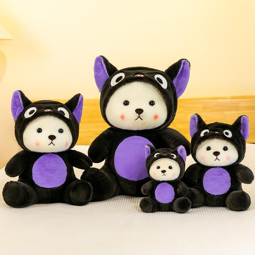 

Black Cat Bear Transformed Cat Plush Doll Cat Little Bear Bear Cosplay Cat Doll Children 40cm