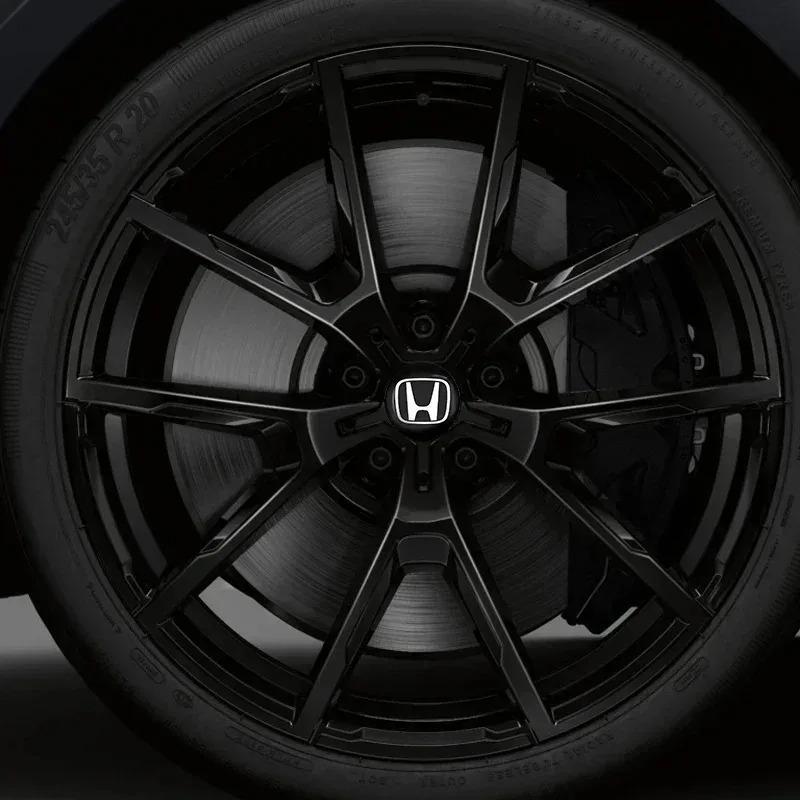 4 Stück 56mm Auto Radnabenkappen Logo Aufkleber Für Honda Civic Fit Jazz Accord CRV QHRV City Odyssey Passport Pilot Vezel