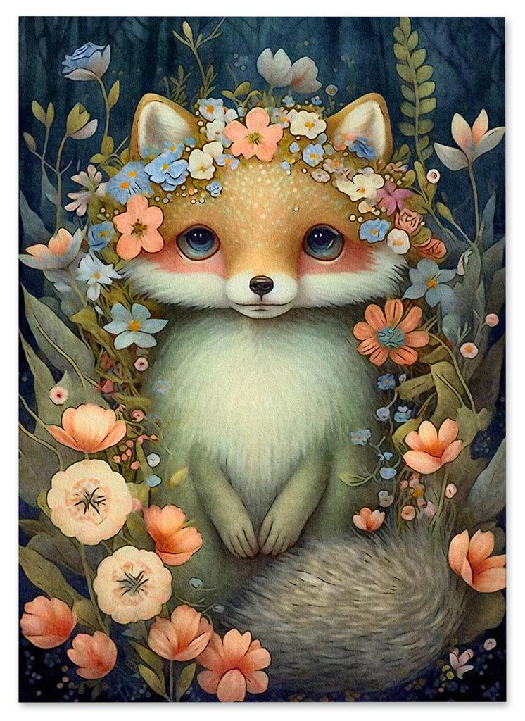 Poster for a Child Children's Pictures Fox