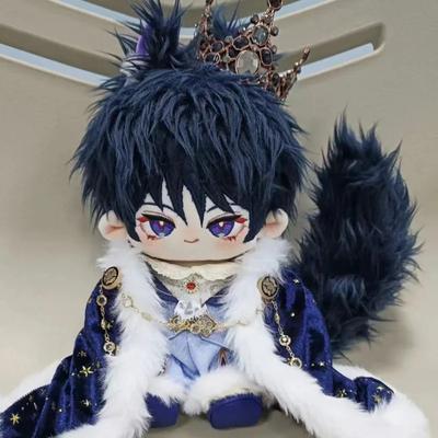 Anime Plüschpuppe im europäischen Stil Retro-Kleidung Ausflugsset für 20 cm süße Plüschpuppe Kleidung Umhang Geschenke