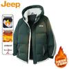 Jeep Men's Winter Hooded Padded Jacket
