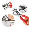 Revolving Belt Hole Puncher Carbon Steel Leather Punch Plier Eyelet Hole Punch  Watchband Strap