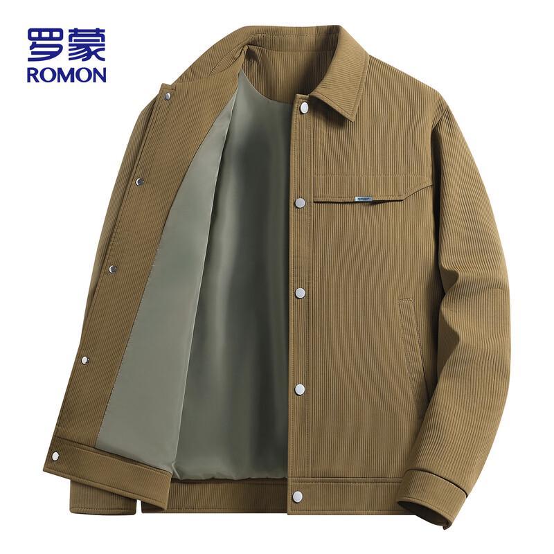 

Romain Men s Textured Lapel Business Casual Jacket XL