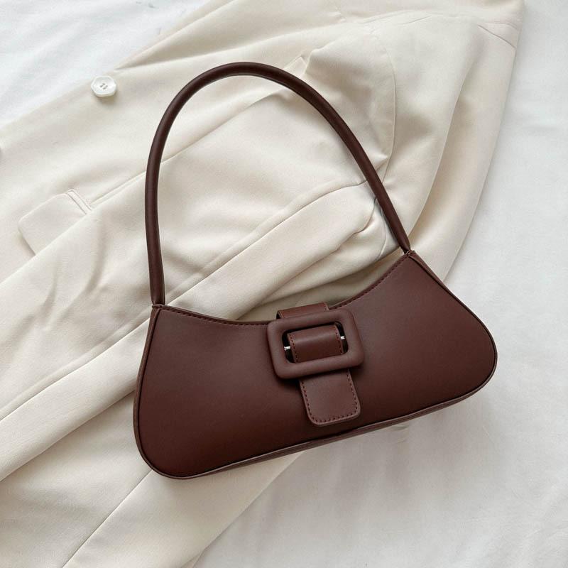 New Summer Niche Trend Bag Women's Fashion Shoulder Bag Simple Handbag Retro Bag