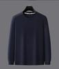 Sweatshirt épais à col rond pour homme Paisenlong 2025: Tendance Européenne & Américaine Automne/Hiver pour l'Âge Moyen à Avancé