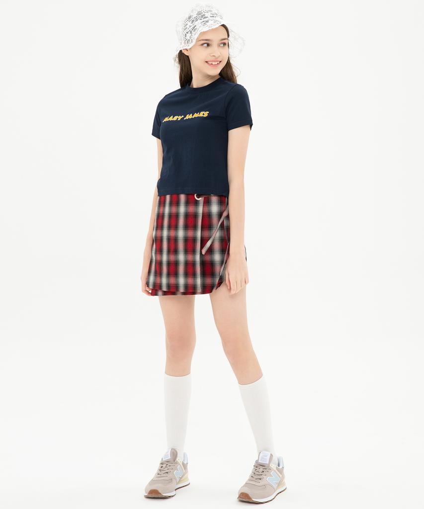 MARYJAMES (W) Lune Skirt - Red