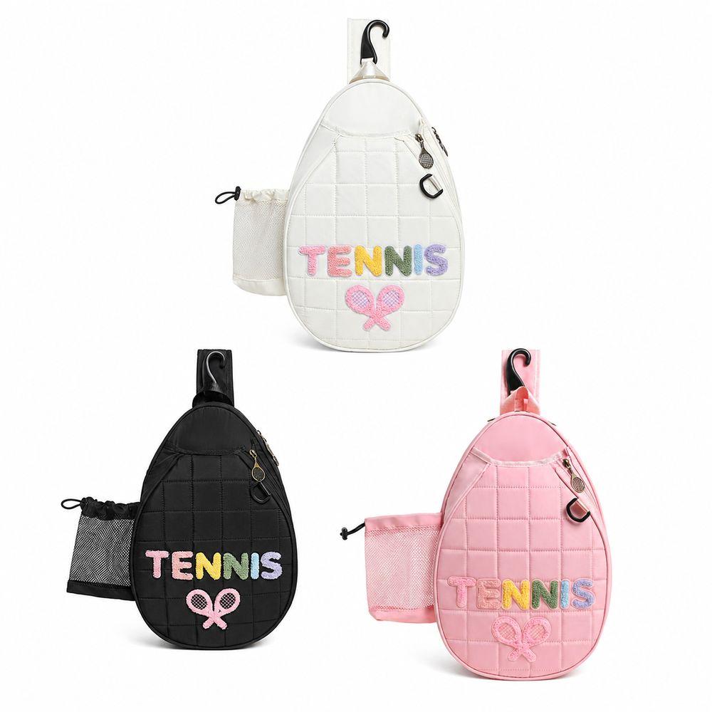Waterproof Tennis Rackets Sling Bag Large Capacity Badminton Racket Crossbody Bag