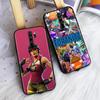Schwarze Hülle für Samsung Note 20 Lite S24 Ultra S23 A03 A05 A06 A11 A71 A15 A16 A13 A24 A25 A33 A52 A53 A50 M55 M35 Plus F-94 Fortnite Lustiges Spiel